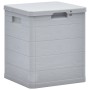Garten-Aufbewahrungsbox 90 L hellgrau von vidaXL, Aufbewahrungsboxen für den Außenbereich - Ref: Foro24-45683, Preis: 41,79 €...