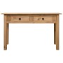 Solid pine wood console table Panama Range 110x40x72 cm by vidaXL, Side tables - Ref: Foro24-282679, Price: 137,48 €, Discoun...