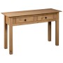 Solid pine wood console table Panama Range 110x40x72 cm by vidaXL, Side tables - Ref: Foro24-282679, Price: 137,48 €, Discoun...