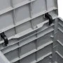 Garden storage box 90 L light gray by vidaXL, Outdoor storage boxes - Ref: Foro24-45683, Price: 45,41 €, Discount: %