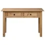 Mesa consola madera maciza pino Panamá Range 110x40x72 cm de vidaXL, Mesas auxiliares - Ref: Foro24-282679, Precio: 134,54 €,...