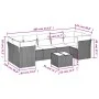 Garden sofa set with beige cushions 8 pcs PE rattan by , Garden sets - Ref: Foro24-3217288, Price: 552,46 €, Discount: %