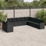 11-teiliges Gartensofa-Set und schwarze synthetische Rattankissen von , Gartensets - Ref: Foro24-3219175, Preis: 704,68 €, Ra...
