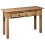 Mesa consola madera maciza pino Panamá Range 110x40x72 cm de vidaXL, Mesas auxiliares - Ref: Foro24-282679, Precio: 134,54 €,...