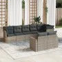 8-piece garden sofa set and gray synthetic rattan cushions by , Garden sets - Ref: Foro24-3219210, Price: 517,93 €, Discount: %