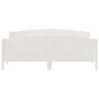 Estructura de cama con cabecero madera de pino blanco 200x200cm de , Camas y somieres - Ref: Foro24-3216162, Precio: 264,58 €...