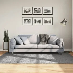 PAMPLONA moderner Langflor-Shaggy-Teppich grau 140x200 cm von , Teppiche - Ref: Foro24-375257, Preis: 60,02 €, Rabatt: %
