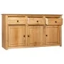 Massiver Kiefernholz-Sideboard im Panama-Stil, 135x40x80 cm. von vidaXL, Sideboards - Ref: Foro24-282703, Preis: 407,20 €, Ra...