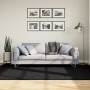 Alfombra peluda de pelo largo moderna PAMPLONA negra 160x230 cm de , Alfombras - Ref: Foro24-375281, Precio: 77,03 €, Descuen...