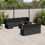 11-teiliges Gartensofa-Set und schwarze synthetische Rattankissen von , Gartensets - Ref: Foro24-3250134, Preis: 613,20 €, Ra...