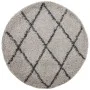 Alfombra de pelo largo moderna PAMPLONA beige antracita Ø120 cm de , Alfombras - Ref: Foro24-375399, Precio: 31,97 €, Descuen...