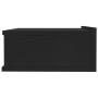 Schwebende Nachttische, 2 Stück, schwarzes Sperrholz, 40 x 30 x 15 cm von vidaXL, Nachttische - Ref: Foro24-800309, Preis: 43...