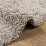 Moderner Langflor-Shaggy-Teppich PAMPLONA beige Ø 100 cm von , Teppiche - Ref: Foro24-375222, Preis: 28,21 €, Rabatt: %