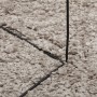 Modern long pile shaggy rug PAMPLONA beige Ø 100 cm by , Rugs - Ref: Foro24-375222, Price: 28,54 €, Discount: %