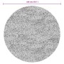 Modern long pile shaggy rug PAMPLONA beige Ø 100 cm by , Rugs - Ref: Foro24-375222, Price: 28,54 €, Discount: %