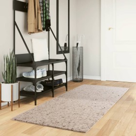 Alfombra peluda de pelo largo moderna PAMPLONA beige 80x200 cm de , Alfombras - Ref: Foro24-375208, Precio: 34,05 €, Descuent...