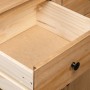 Aparador de madera maciza de pino estilo Panamá 135x40x80 cm by vidaXL, Sideboards - Ref: Foro24-282703, Price: 393,84 €, Dis...