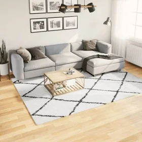PAMPLONA cream and black modern long pile rug 200x280cm by , Rugs - Ref: Foro24-375371, Price: 93,74 €, Discount: %