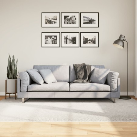 Alfombra de pelo corto look escandinavo IZA crema 160x230 cm de , Alfombras - Ref: Foro24-375442, Precio: 109,40 €, Descuento: %