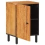 Badezimmerschrank aus massivem Akazienholz, 38 x 33 x 58 cm von , Badezimmerwaschtische - Ref: Foro24-356876, Preis: 68,96 €,...