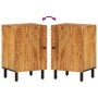 Badezimmerschrank aus massivem Akazienholz, 38 x 33 x 58 cm von , Badezimmerwaschtische - Ref: Foro24-356876, Preis: 69,88 €,...