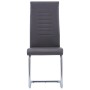 5-teiliges Esszimmerset aus grauem Kunstleder von , Möbelsets für Küchen und Esszimmer - Ref: Foro24-3053012, Preis: 440,15 €...