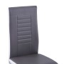 5-teiliges Esszimmerset aus grauem Kunstleder von , Möbelsets für Küchen und Esszimmer - Ref: Foro24-3053012, Preis: 440,15 €...