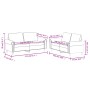 Cappuccino synthetic leather 2-piece sofa set with cushions by , Sofas - Ref: Foro24-3202154, Price: 448,98 €, Discount: %