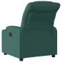 Sillón reclinable de tela verde oscuro de , Sillones - Ref: Foro24-374153, Precio: 231,35 €, Descuento: %
