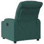 Sillón reclinable de tela verde oscuro de , Sillones - Ref: Foro24-374153, Precio: 207,84 €, Descuento: %
