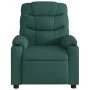 Sillón reclinable de tela verde oscuro de , Sillones - Ref: Foro24-374153, Precio: 231,35 €, Descuento: %