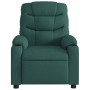 Sillón reclinable de tela verde oscuro de , Sillones - Ref: Foro24-374153, Precio: 207,84 €, Descuento: %