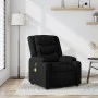 Sillón reclinable de masaje de tela negro de , Sillones - Ref: Foro24-374132, Precio: 263,54 €, Descuento: %