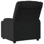 Sillón reclinable de masaje de tela negro de , Sillones - Ref: Foro24-374132, Precio: 263,54 €, Descuento: %