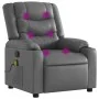 Liegender Massagesessel aus grauem Kunstleder von , Sessel - Ref: Foro24-374126, Preis: 243,29 €, Rabatt: %