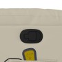 Cremefarbener Massagesessel aus Kunstleder von , Sessel - Ref: Foro24-374124, Preis: 260,13 €, Rabatt: %
