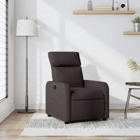 Dark Brown Fabric Recliner by , Armchairs - Ref: Foro24-374170, Price: 170,50 €, Discount: %
