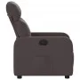 Dark Brown Fabric Recliner by , Armchairs - Ref: Foro24-374170, Price: 170,56 €, Discount: %