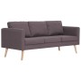 3 seater taupe fabric sofa by vidaXL, Sofas - Ref: Foro24-281366, Price: 313,28 €, Discount: %