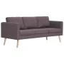 3 seater taupe fabric sofa by vidaXL, Sofas - Ref: Foro24-281366, Price: 306,78 €, Discount: %
