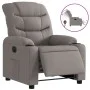 Taupe gray fabric electric recliner by , Armchairs - Ref: Foro24-3206634, Price: 250,08 €, Discount: %