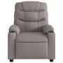 Taupe gray fabric electric recliner by , Armchairs - Ref: Foro24-3206634, Price: 250,08 €, Discount: %