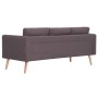 3 seater taupe fabric sofa by vidaXL, Sofas - Ref: Foro24-281366, Price: 313,28 €, Discount: %