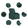 Dark Green Fabric Electric Liftable Recliner Chair by , Armchairs - Ref: Foro24-3206669, Price: 321,33 €, Discount: %