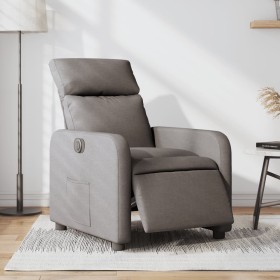 Taupe gray fabric electric recliner by , Armchairs - Ref: Foro24-3206688, Price: 217,91 €, Discount: %