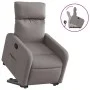 Sillón reclinable elevable tela gris taupe de , Sillones - Ref: Foro24-3206706, Precio: 245,17 €, Descuento: %