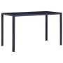 7-teiliger Esstisch und Stühle Set blau von vidaXL, Möbelsets für Küchen und Esszimmer - Ref: Foro24-281704, Preis: 239,69 €,...