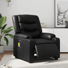 Elektrischer Massagesessel aus schwarzem Kunstleder von , Sessel - Ref: Foro24-3206547, Preis: 286,02 €, Rabatt: %