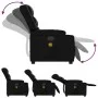 Sillón de masaje reclinable eléctrico cuero sintético negro de , Sillones - Ref: Foro24-3206547, Precio: 286,02 €, Descuento: %