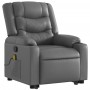 Grauer Fußmassagesessel aus Kunstleder von , Sessel - Ref: Foro24-3206558, Preis: 302,04 €, Rabatt: %